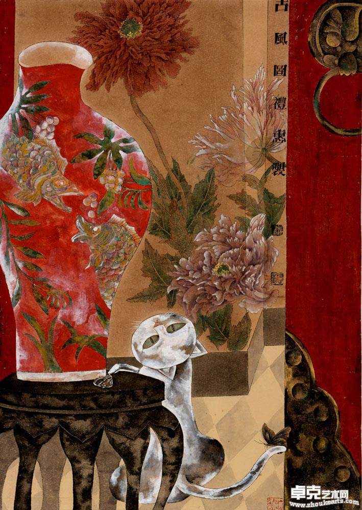 古风  80x60cm  