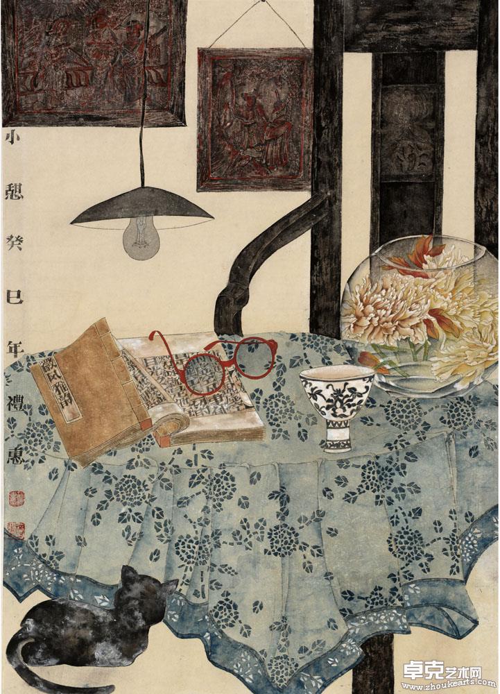 小息  80x60cm  