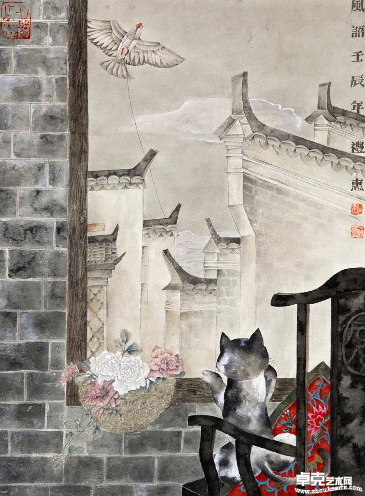 风语 80x60cm 