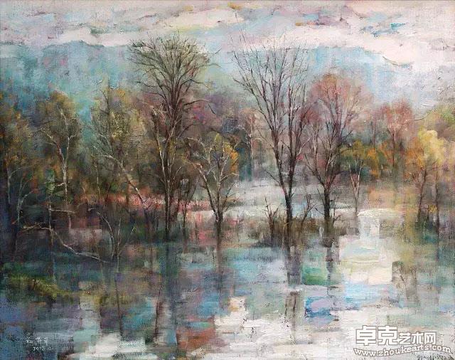 《水色潋滟》72x91cm