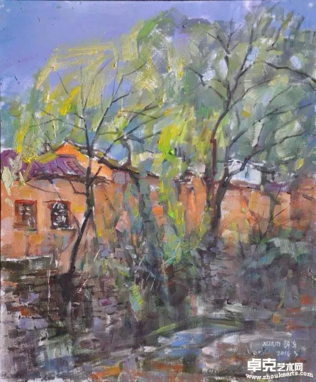 《天台国清寺》50x60cm