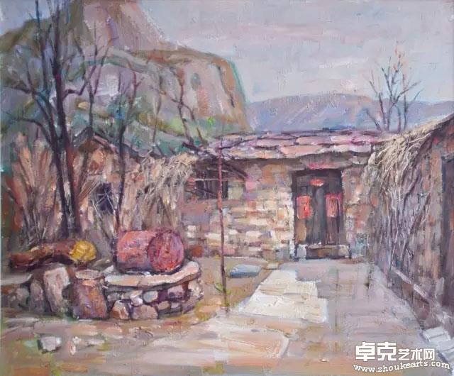 《庭院》50x60cm