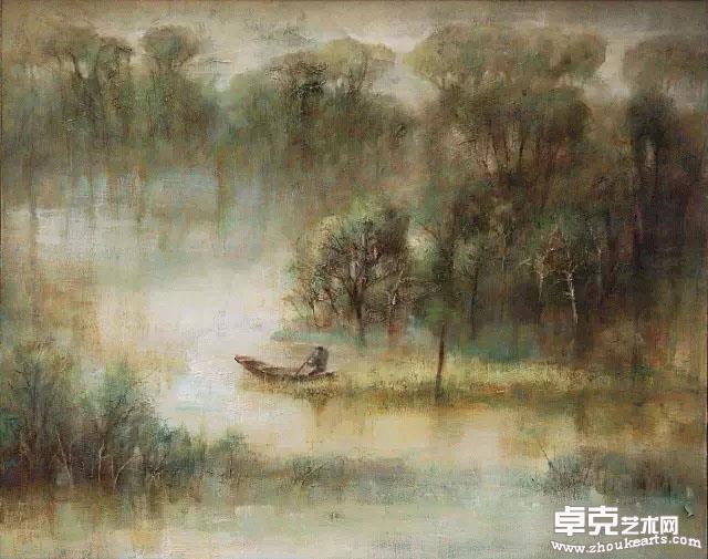 《雾色空濛》72x91cm
