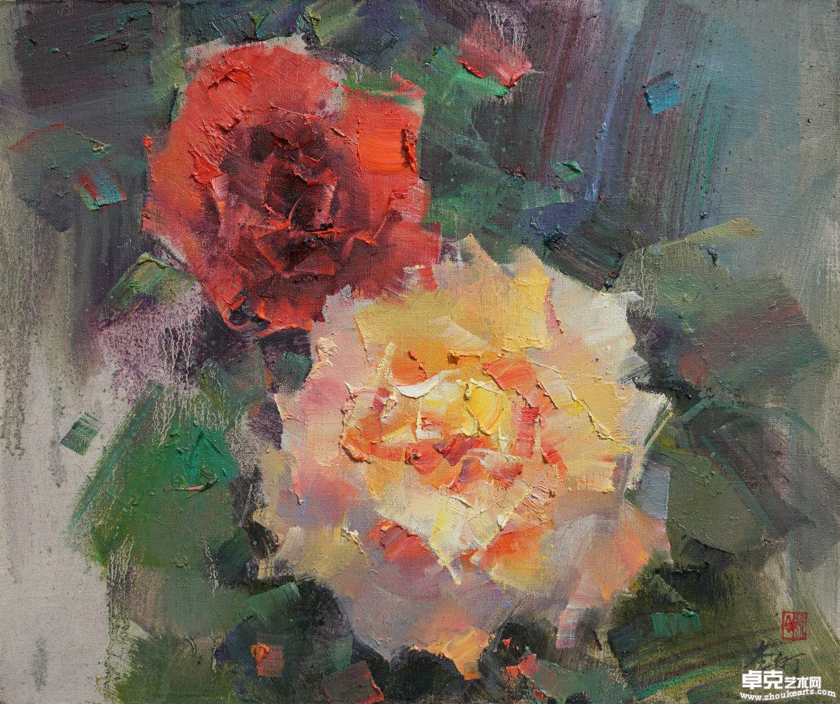 《花语》之三55cmx46cm