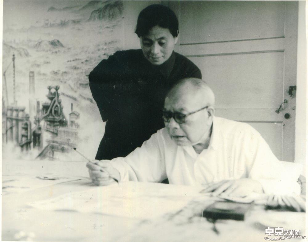 孔小瑜先生与韩美林