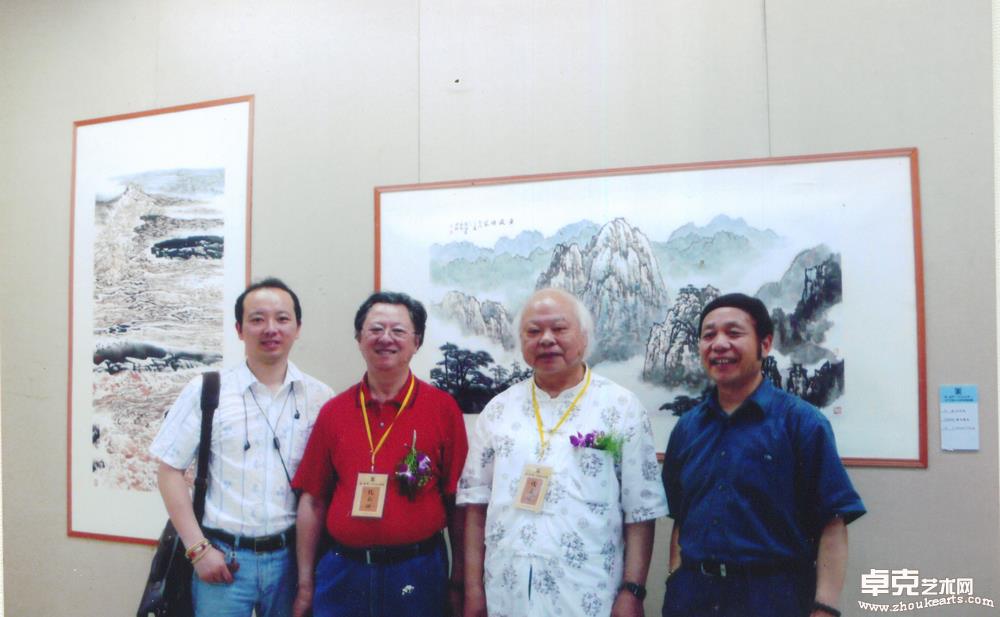 右起：朱秀坤、孔仲起、李宝林、孔成