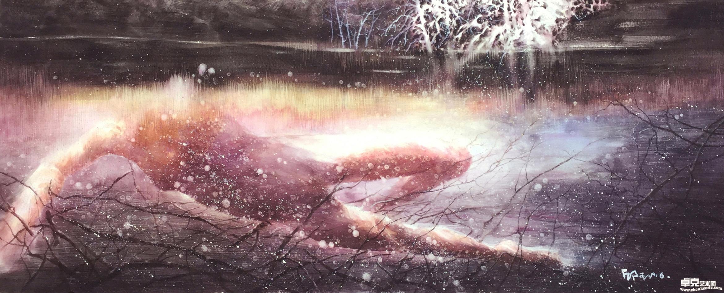 《蜕变 八》45x78cm