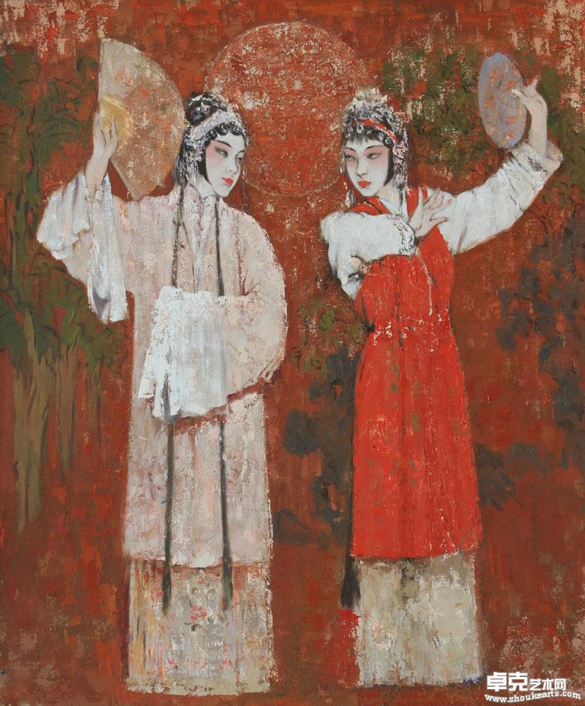 昆曲遗韵 二十180x150cm 