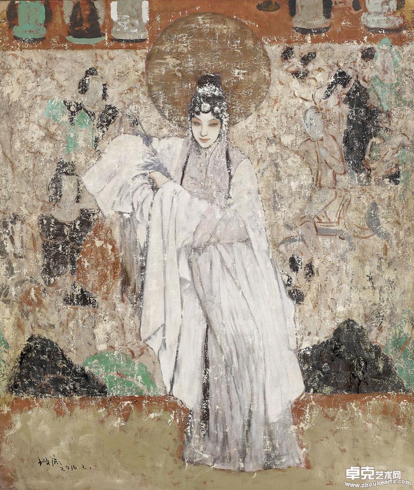 昆曲遗韵 六 200x220cm 
