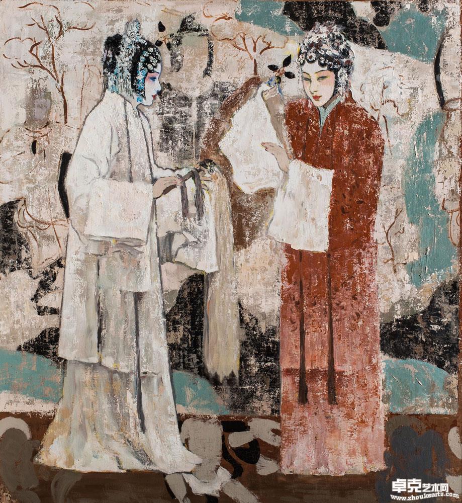 昆曲遗韵 四 160x180cm 
