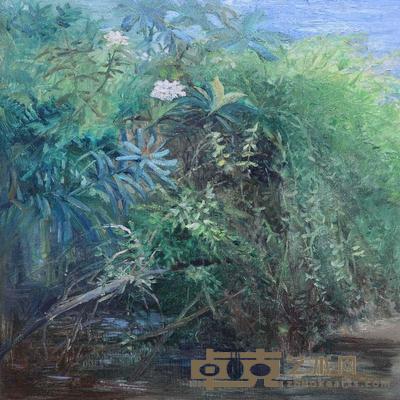 商远 绿的节奏 80×80cm