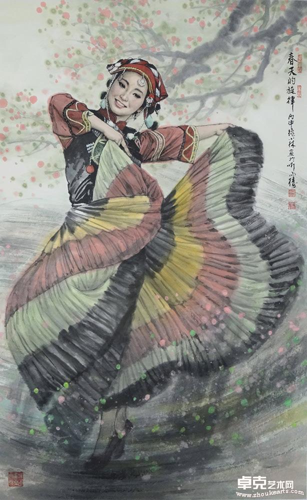 春天的旋律68x110cm