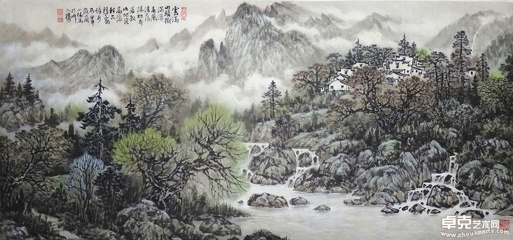 皖南春色69x138cm