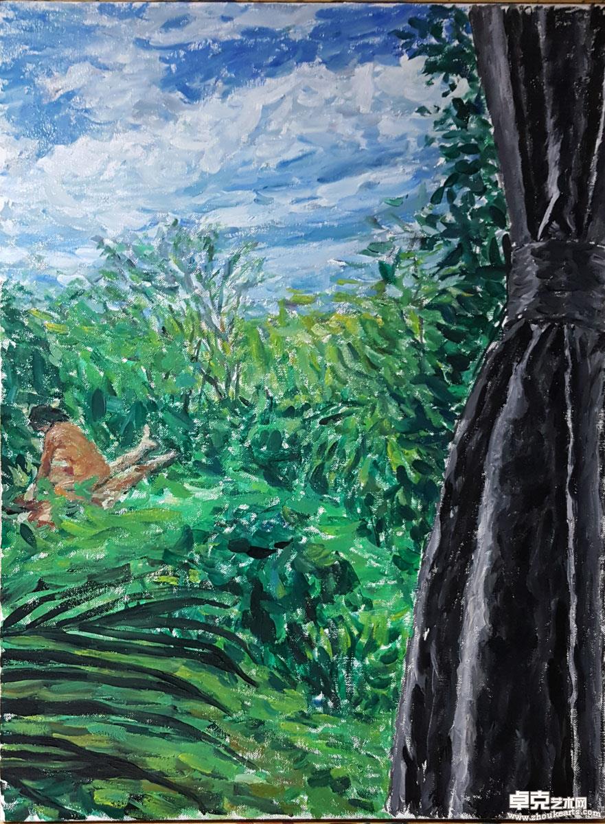 凤尾竹系列580x60cm