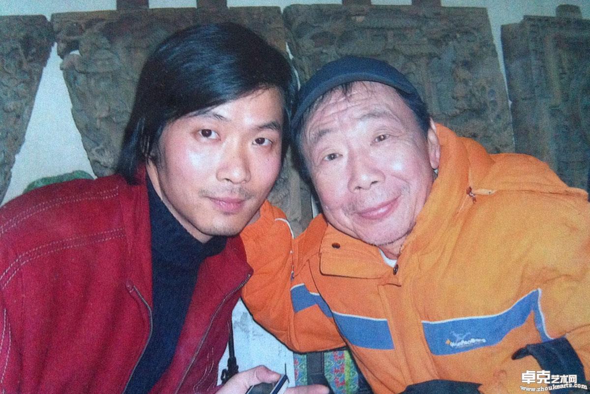 （2006年）和香港名演员午马老师合影