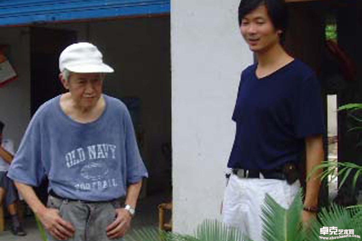 （2006年）和著名画家、作家孙木心先生在吴江花木市场