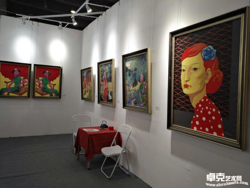 海外华人美协首次在北京大地艺术展出，理事谢世增作品是展览大亮点