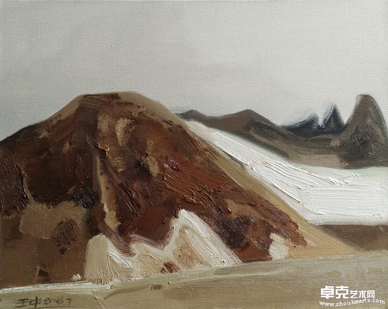 南疆小景 40x50cm