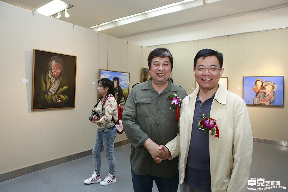 “金秋十月”第一届当代八人油画联展--孙永杰、刘晓明
