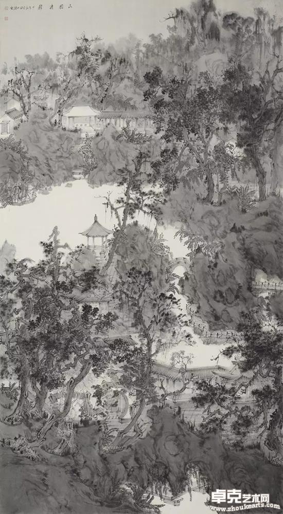  山园清穆  180×95cm 