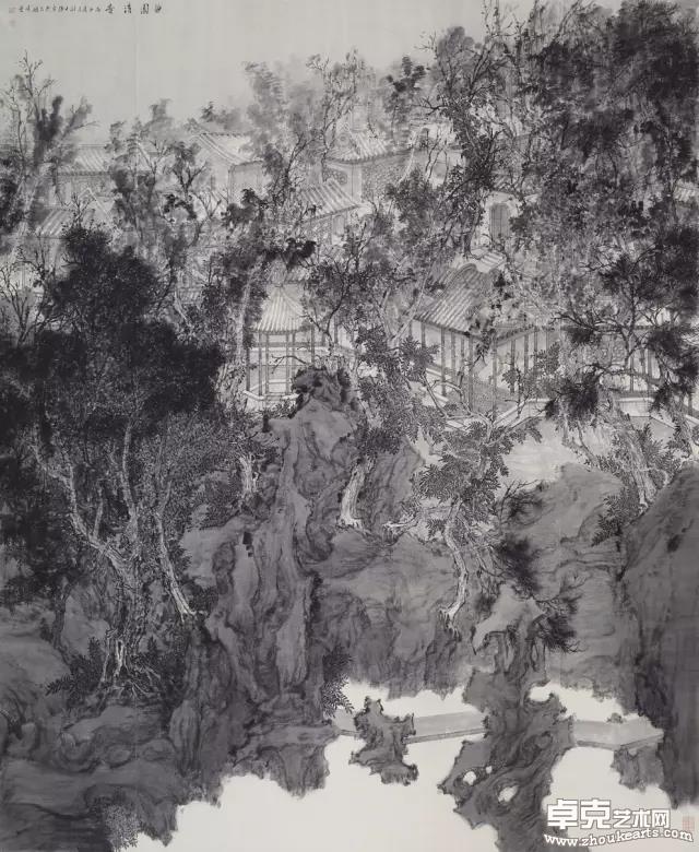  曲园清音  240×200cm 