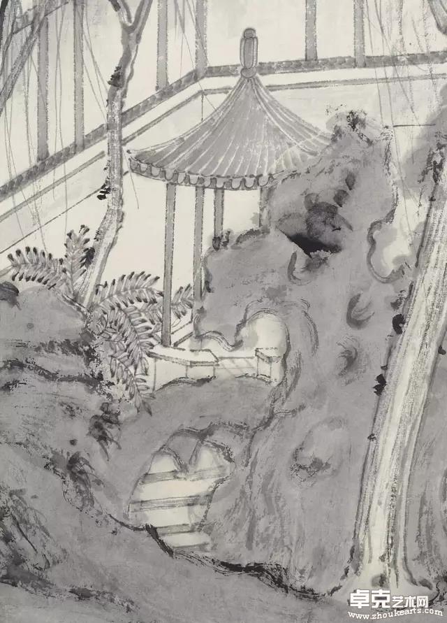嘉木繁烟  （2）33×66cm  
