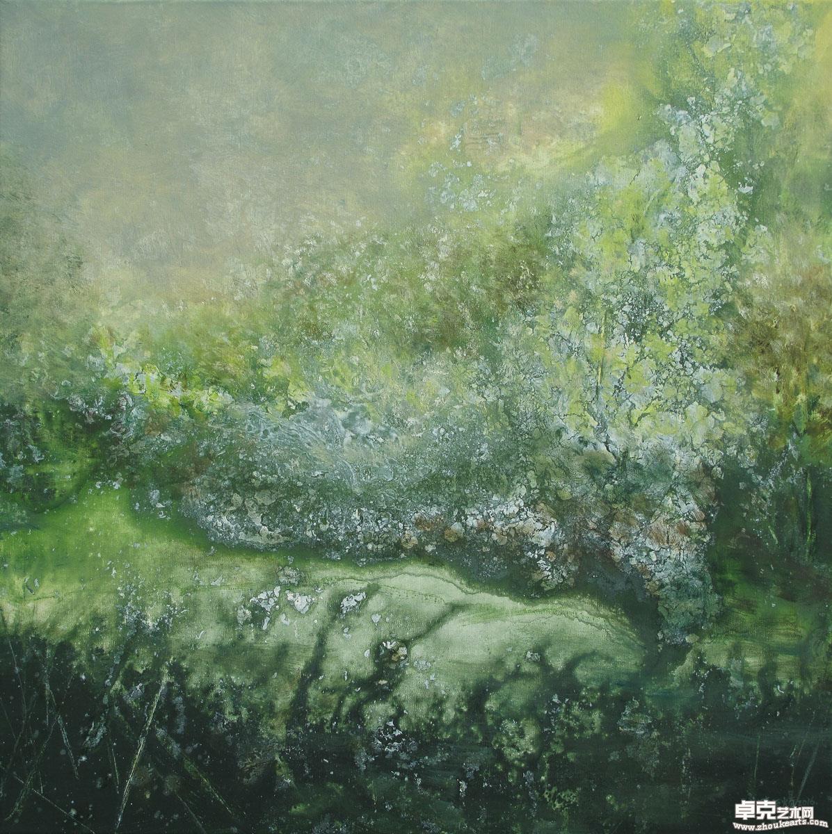 《着色的思绪NO.024》60x60cm