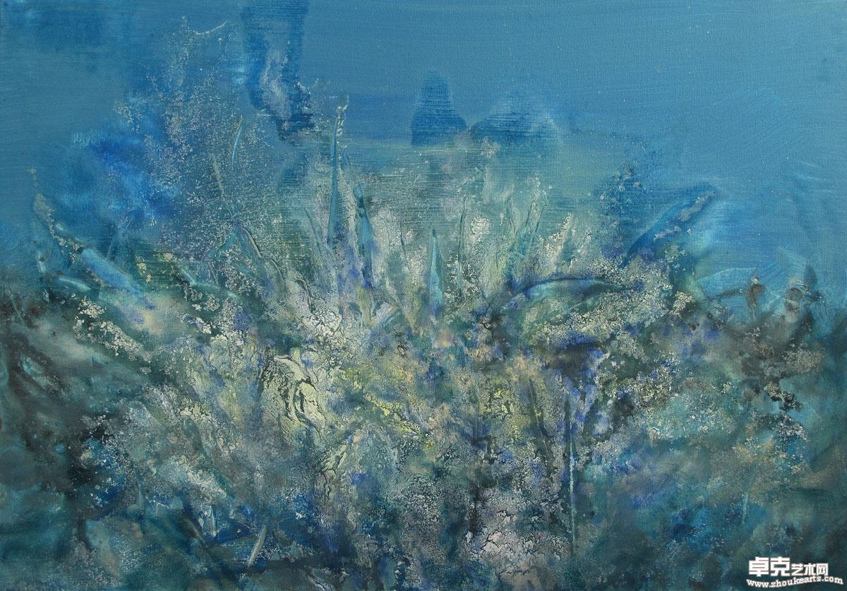 《着色的思绪NO.028》100x70cm