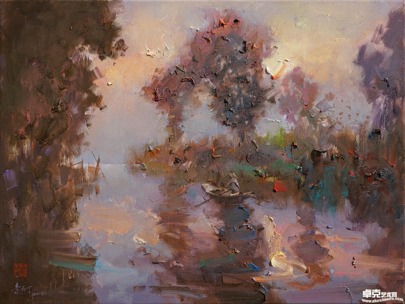 《夕归》80cmx65cm