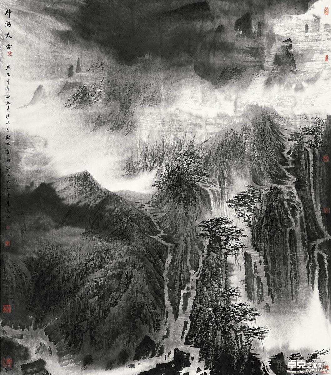 神游太古 No3 195x175cm 