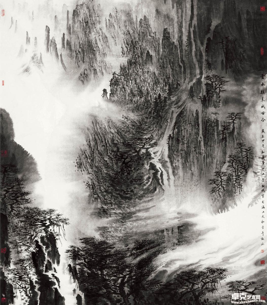 云水往来成古今 No2 195x175cm 