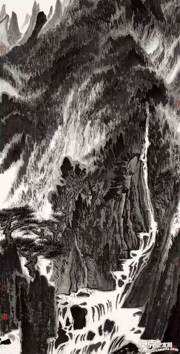苍山积翠 138x69cm 