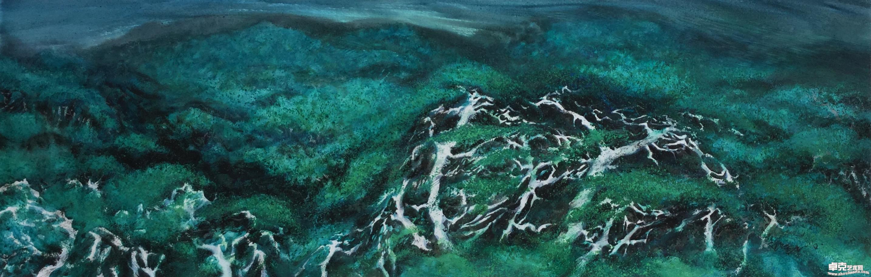 《劲松》39x110cm