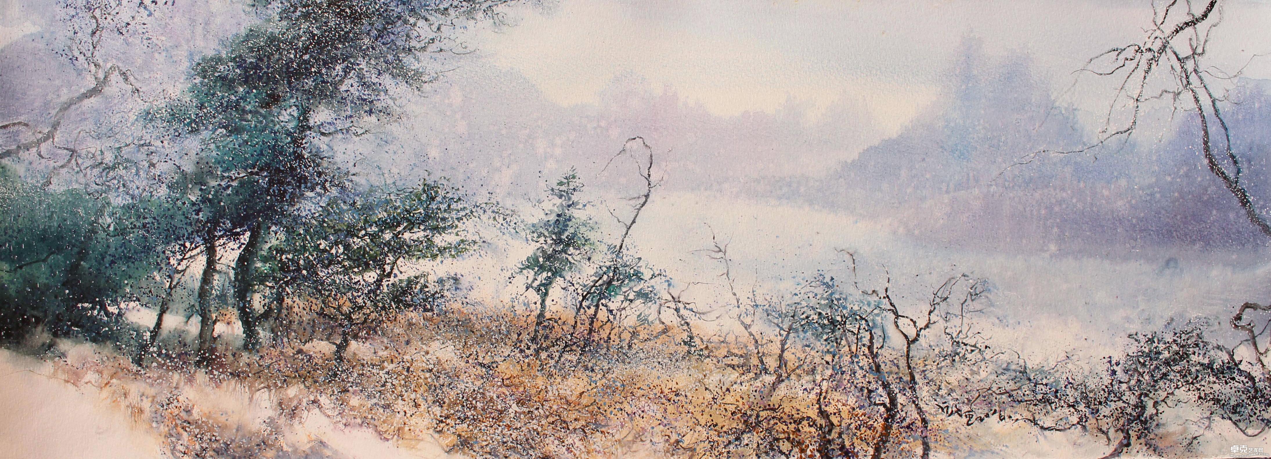 《冬舞》30x78cm