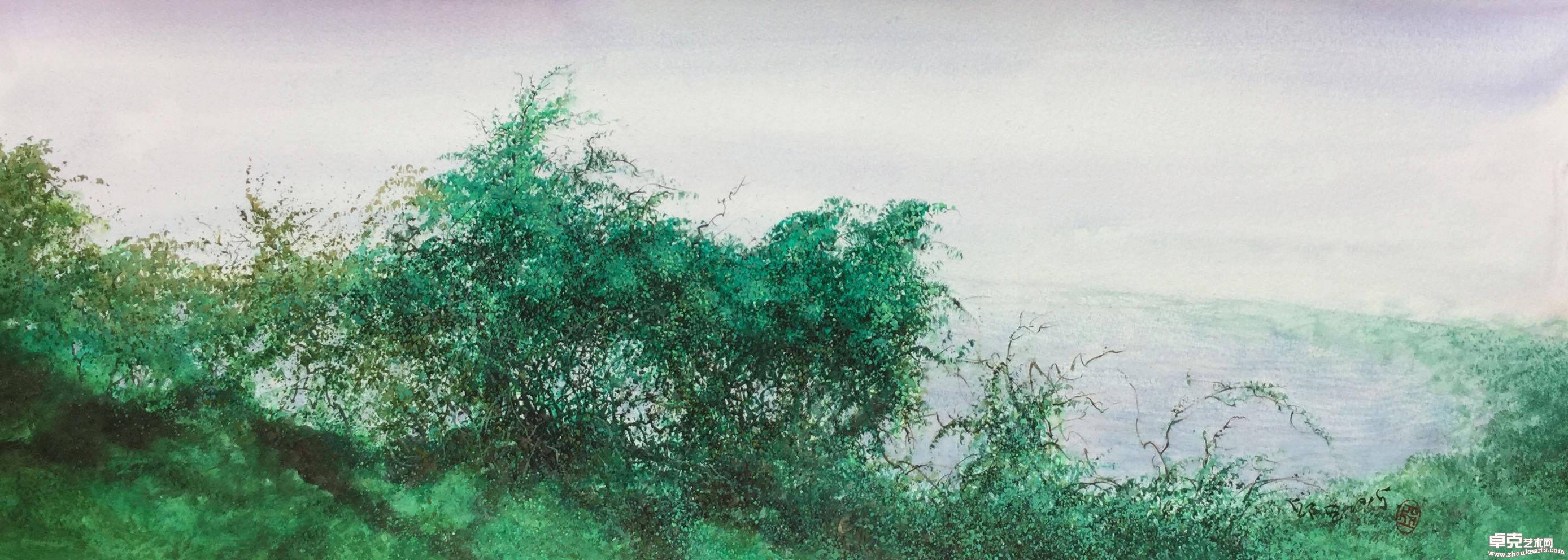 《彼岸》30x78cm