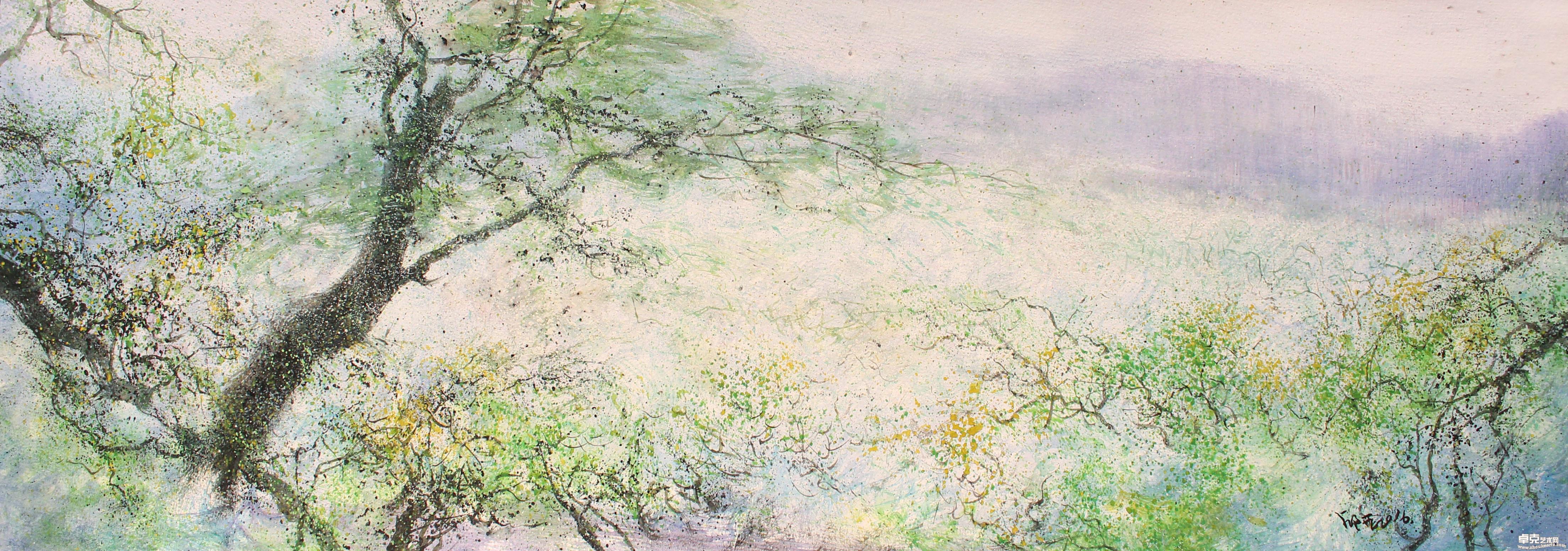 《西风》30x78cm