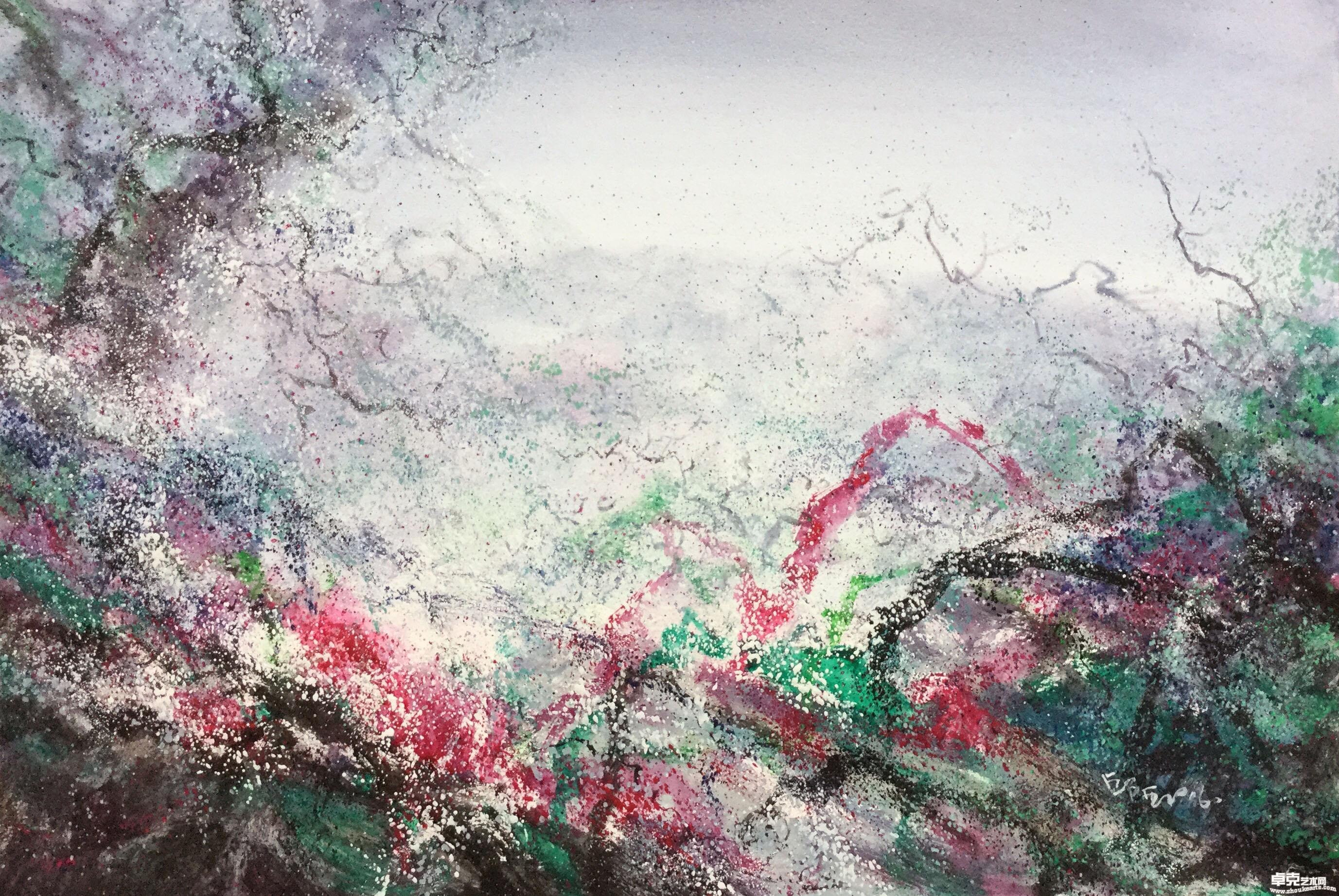 《冬舞》56x78cm