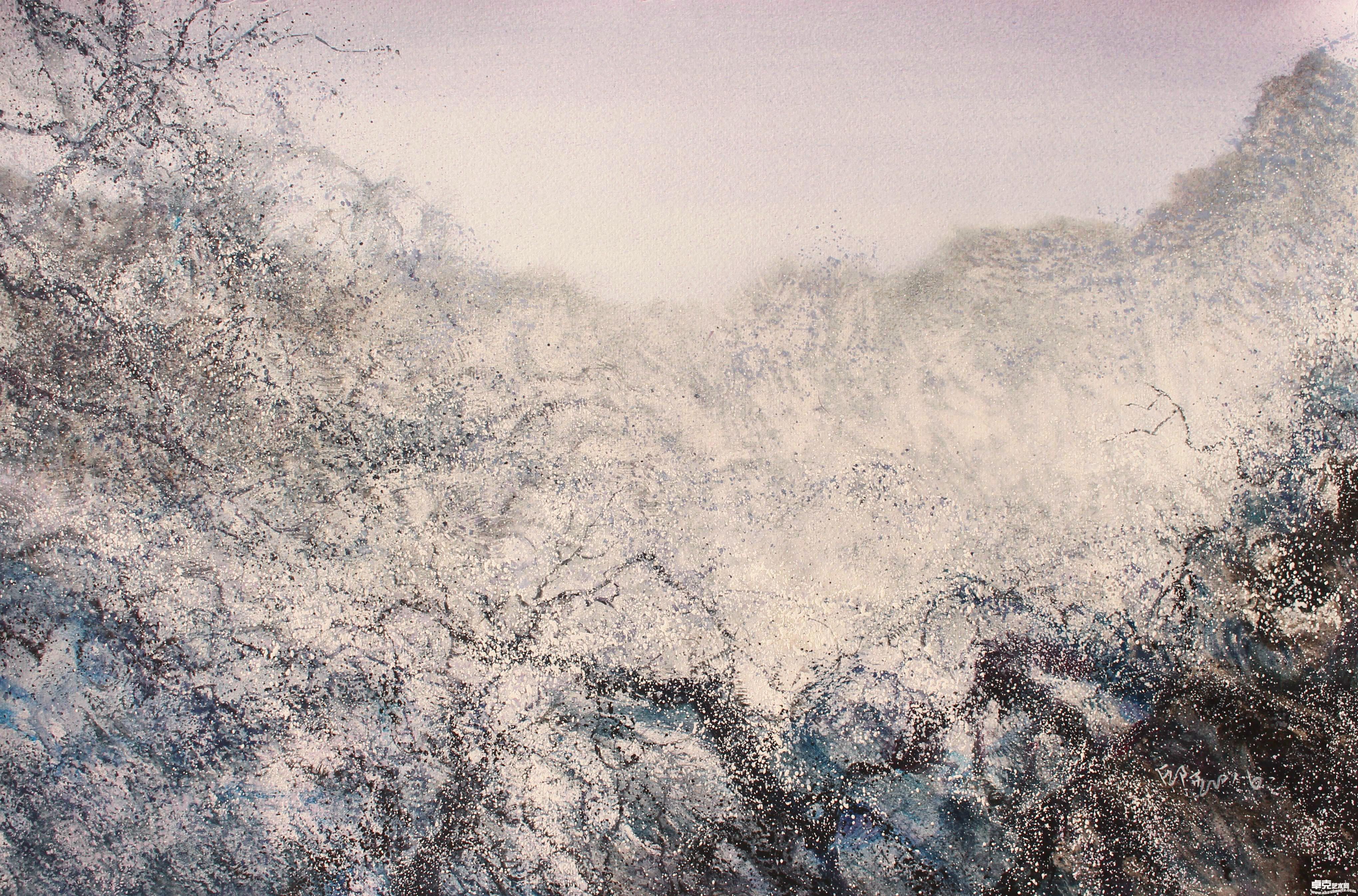 《沉境》56x78cm