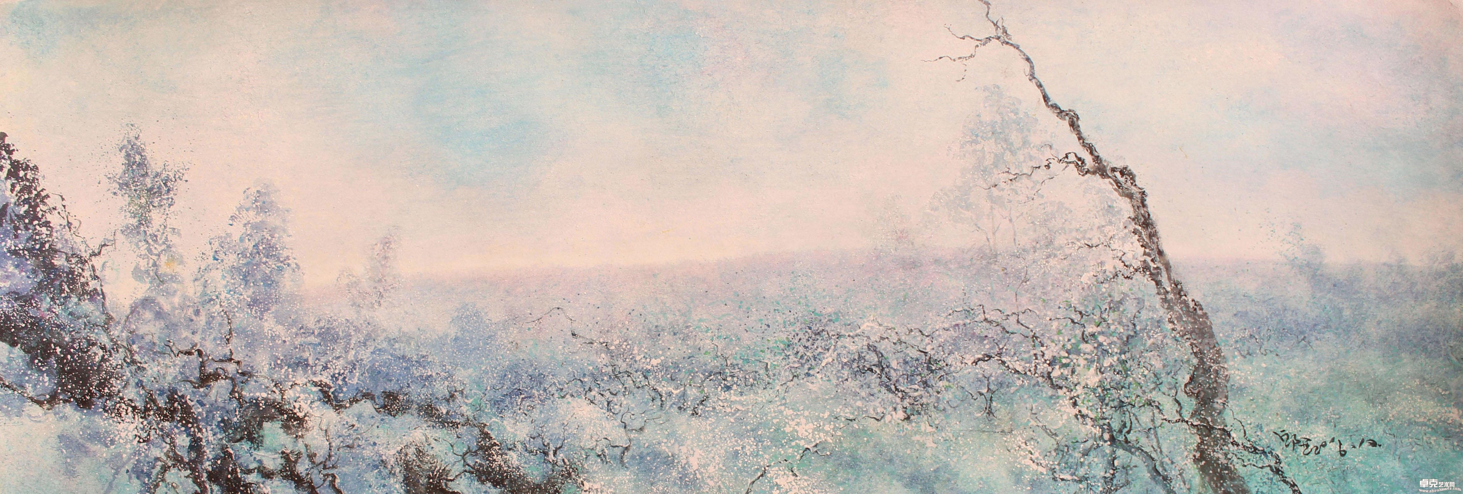 《远望》30x78cm