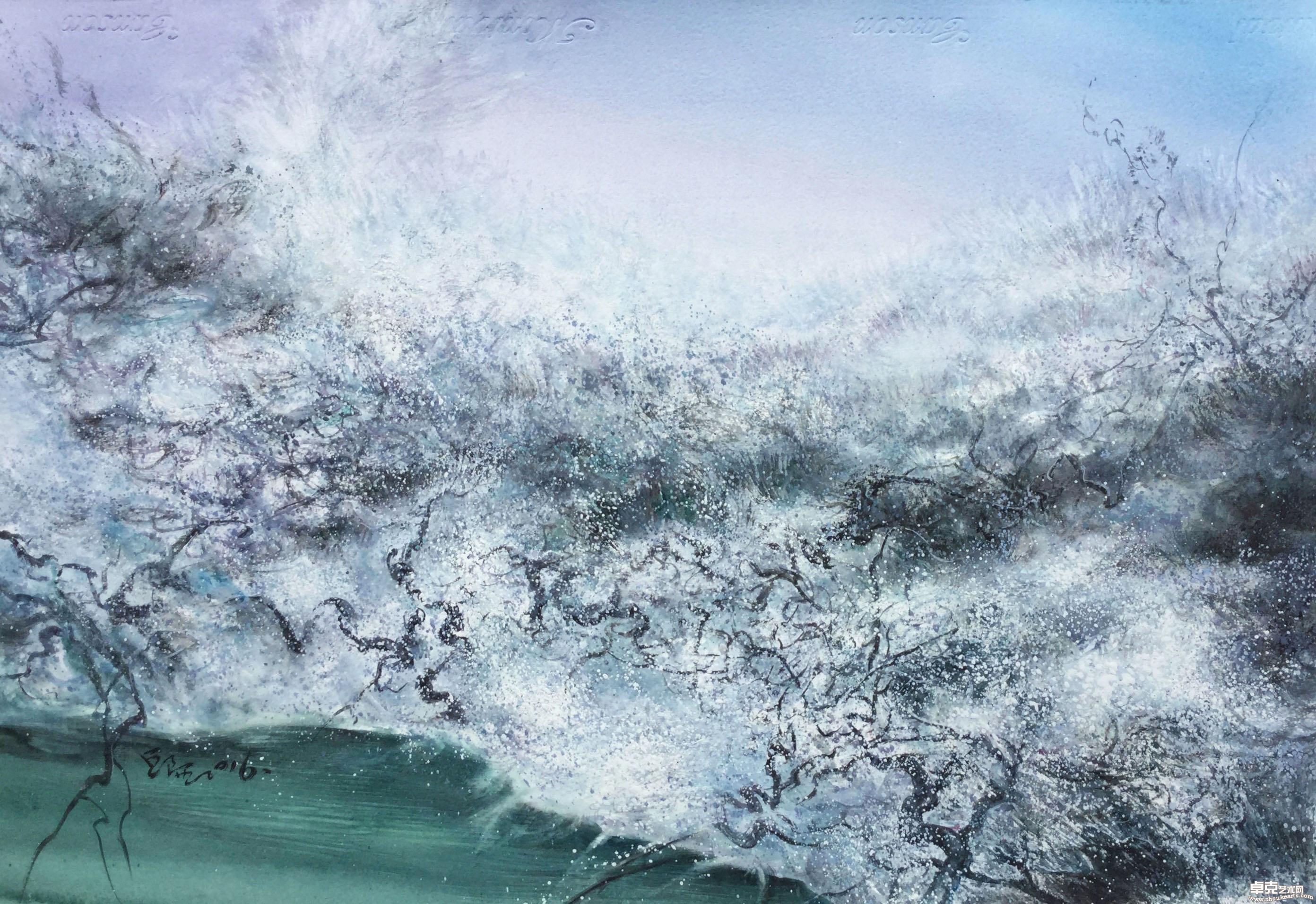 《冬舞2》56x78cm