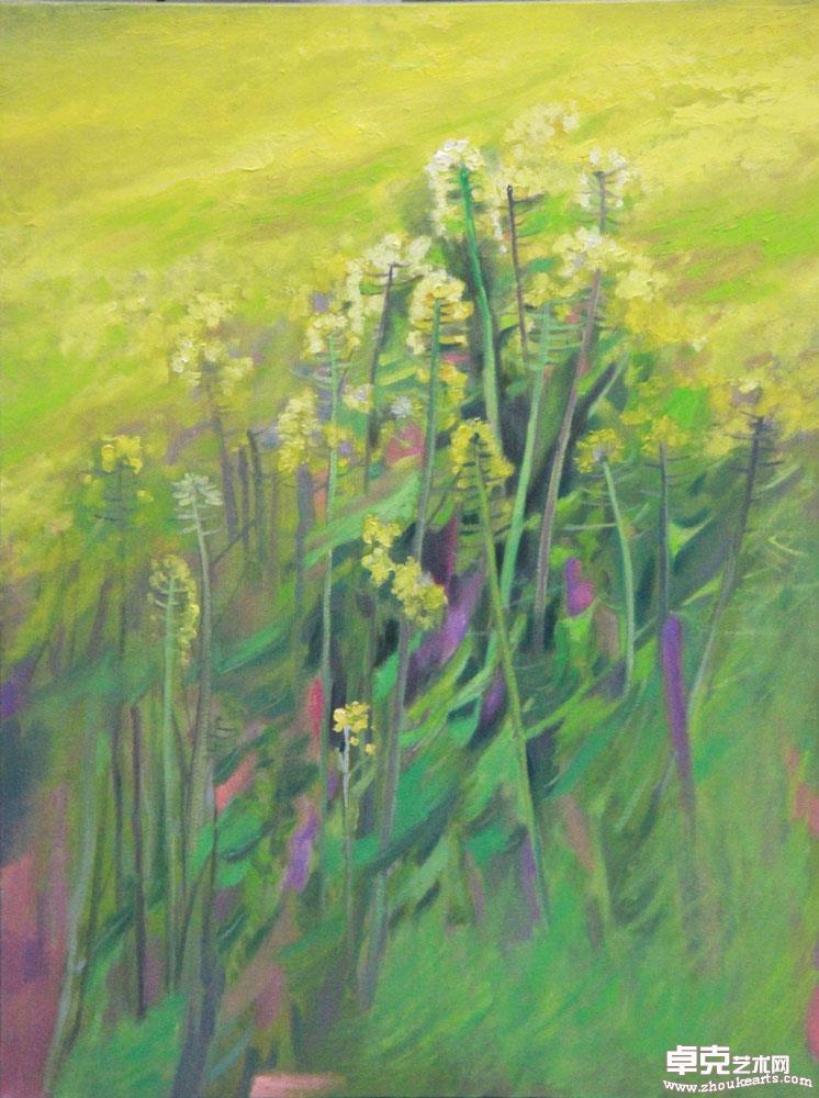 《油菜花海》80x60cm