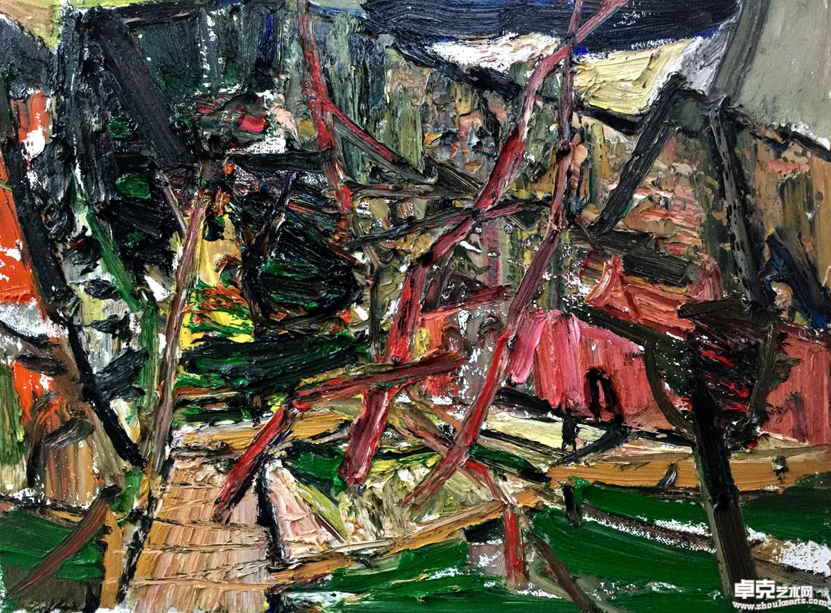 《川西印象4》60x80cm