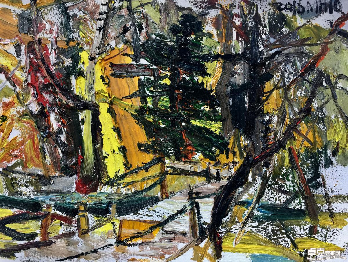 《川西印象3》60x80cm