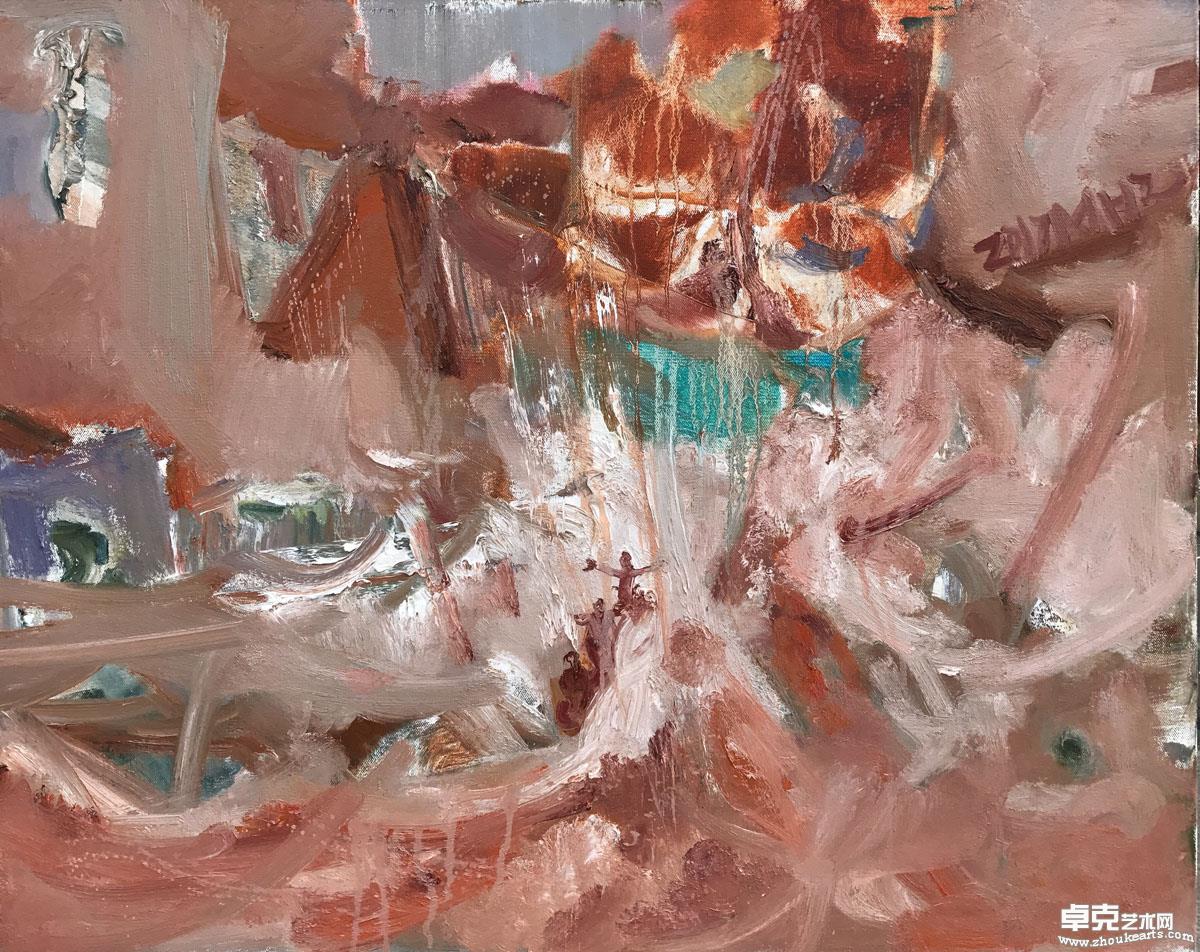 《海子》80x100cm
