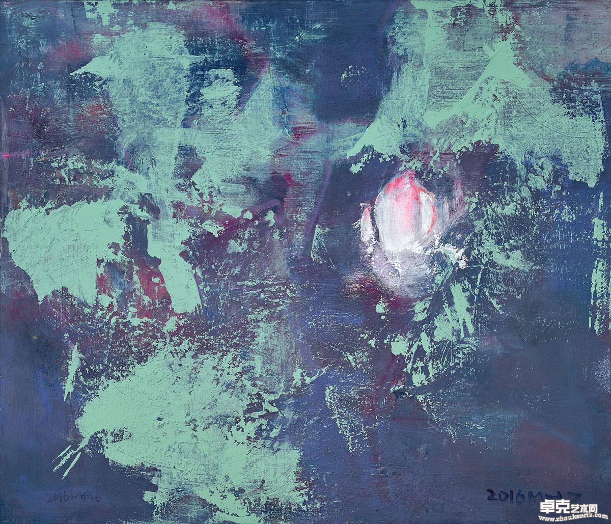 《荷花》60x70cm