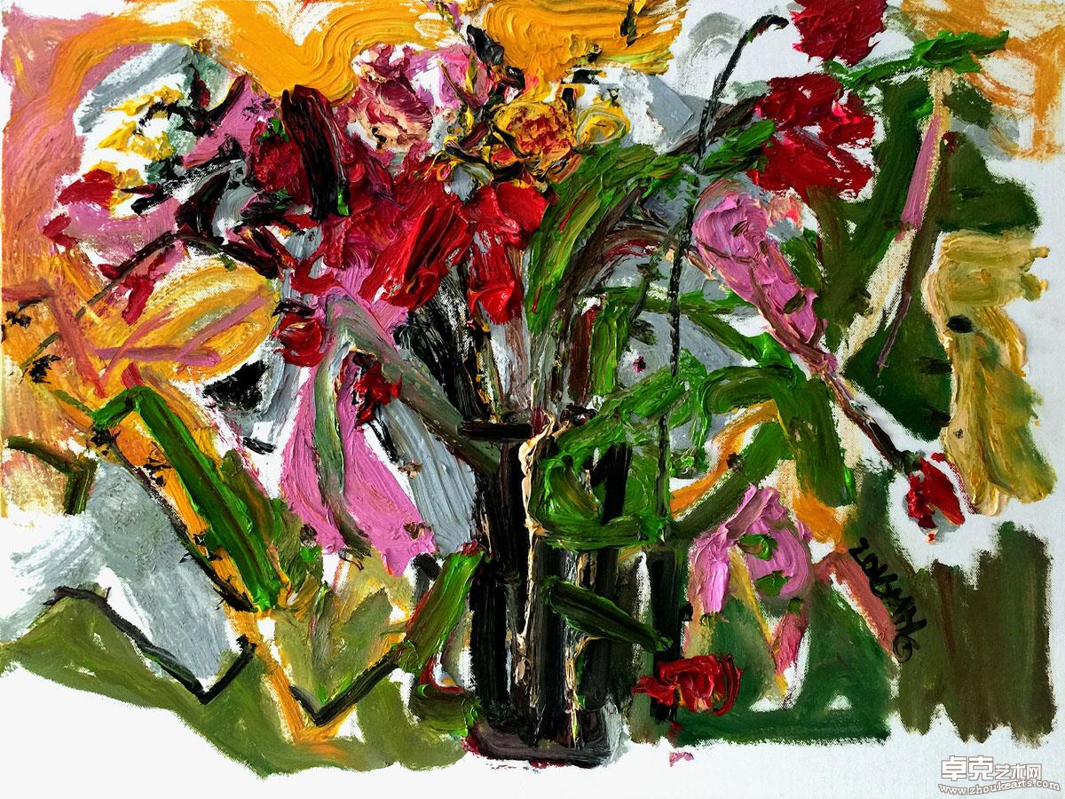 《山花》60x80cm