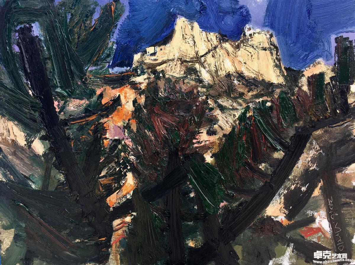 《圣.山》60x80cm