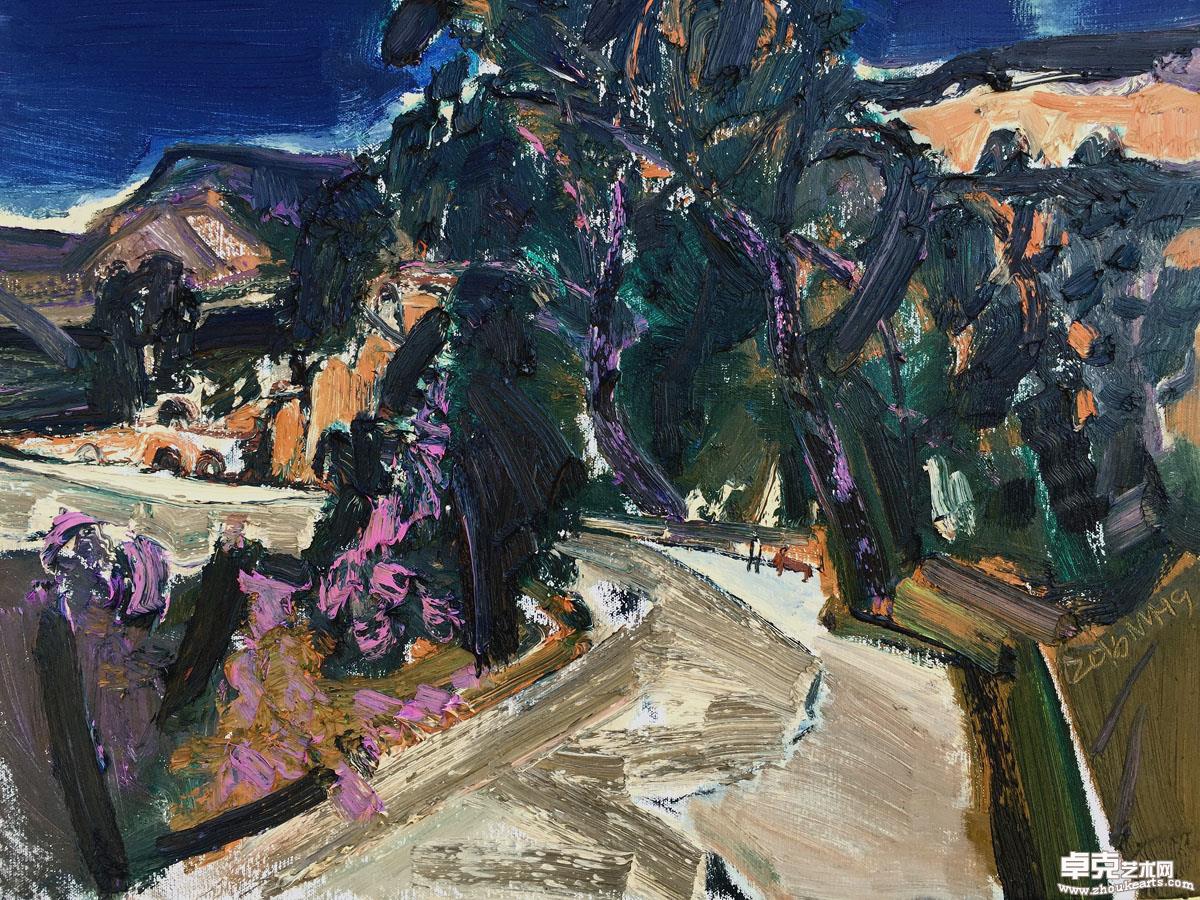 《宜川之林》60x80cm
