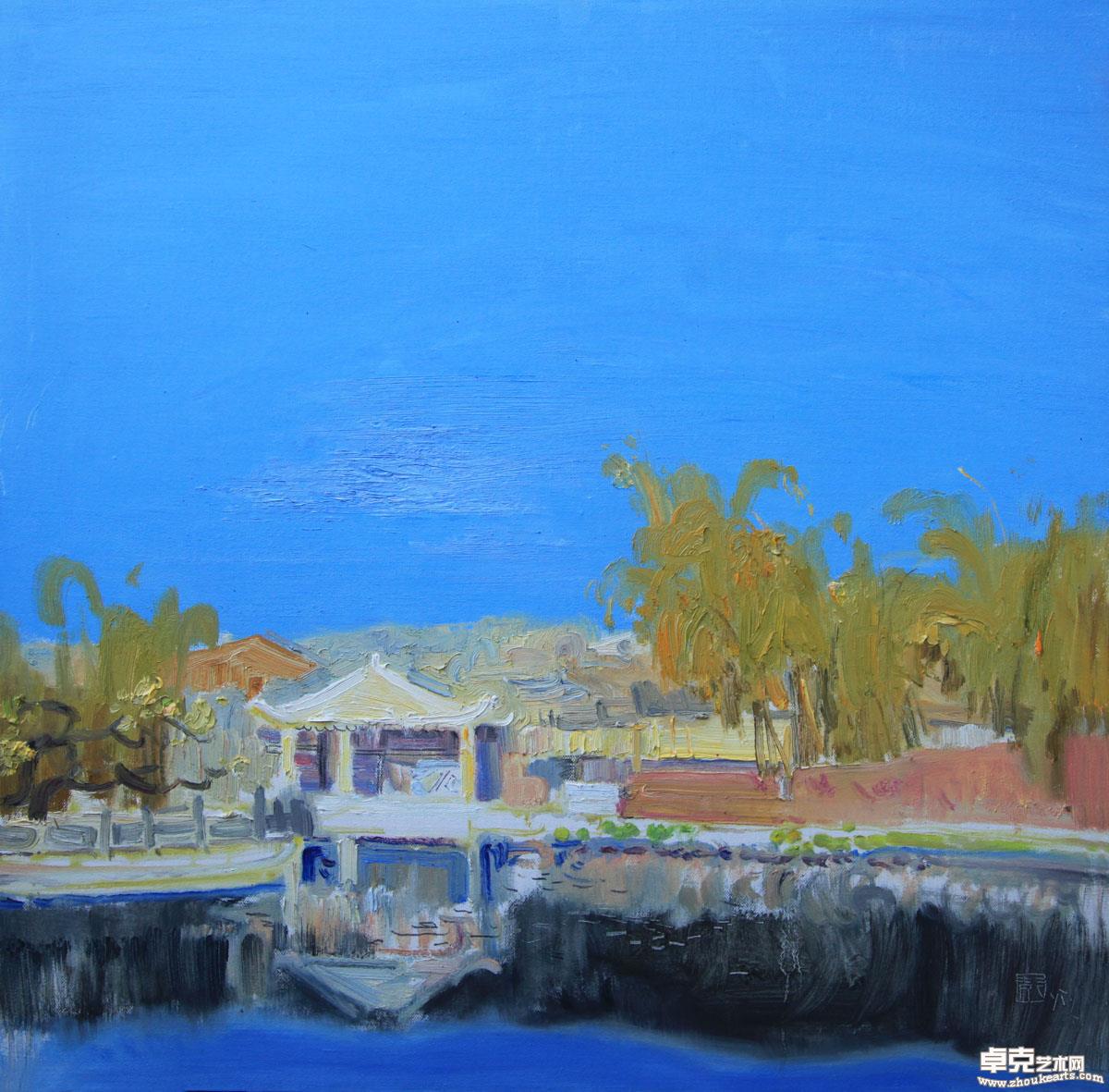 《腾冲阳光》之二75X75CM