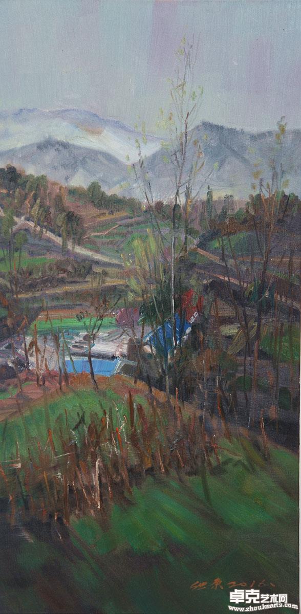 《太和秋意》之一50x100cm